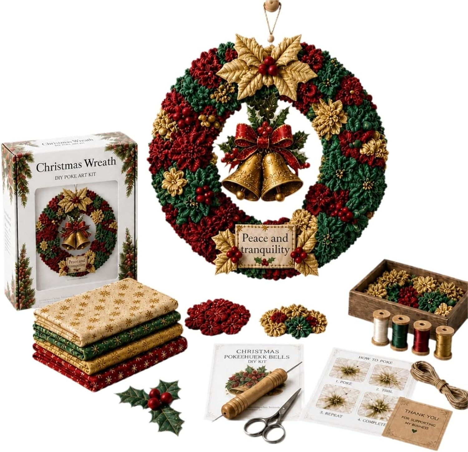 Art Craft Kit - Zestaw do samodzielnego wykonania wianka z