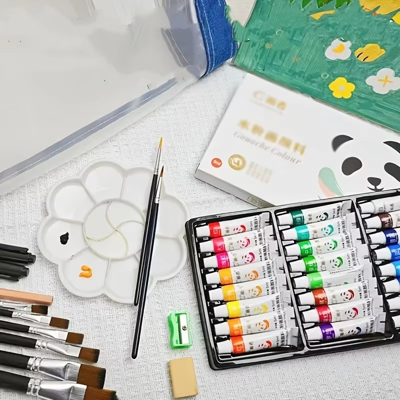 Gouache Paint Set - Zestaw farb gwaszowych - jakość artystyczna,