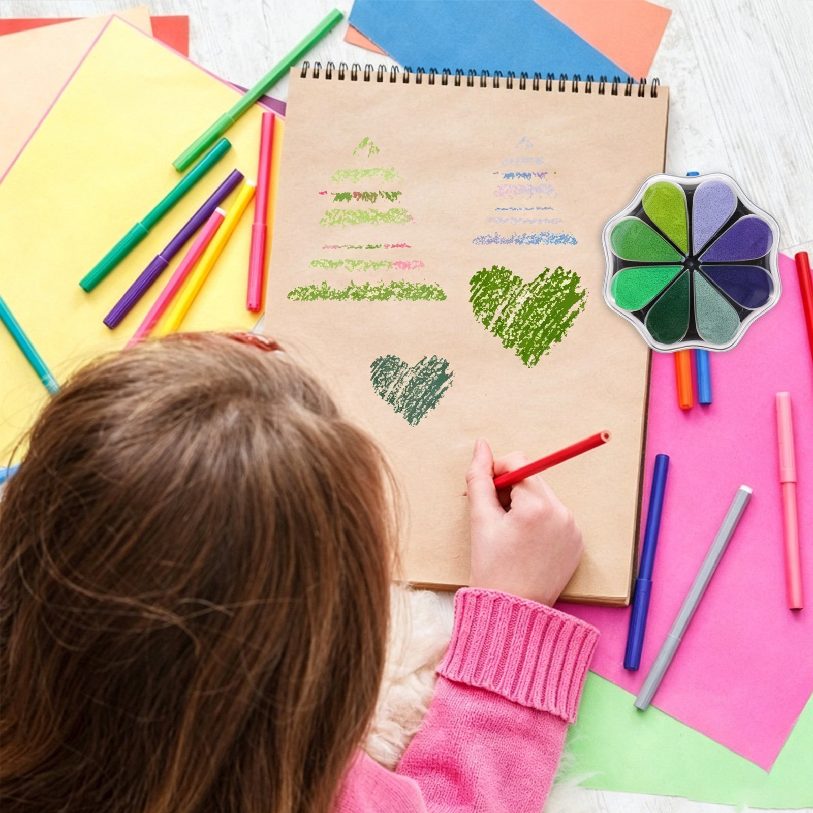 Kompaktowa poduszka z tuszem d – Art And Craft For Nursery recenzja i cena