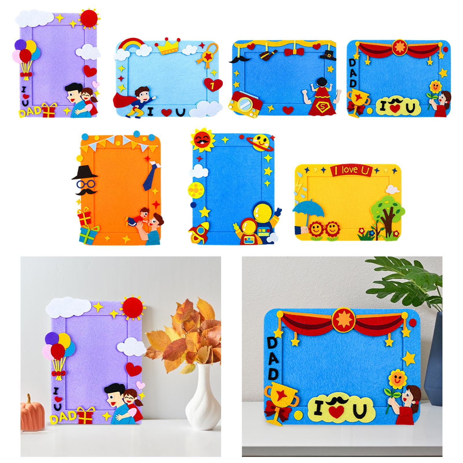 Ramka na zdjęcia DIY, prezent  – Art And Craft For Father'S Day recenzja i cena