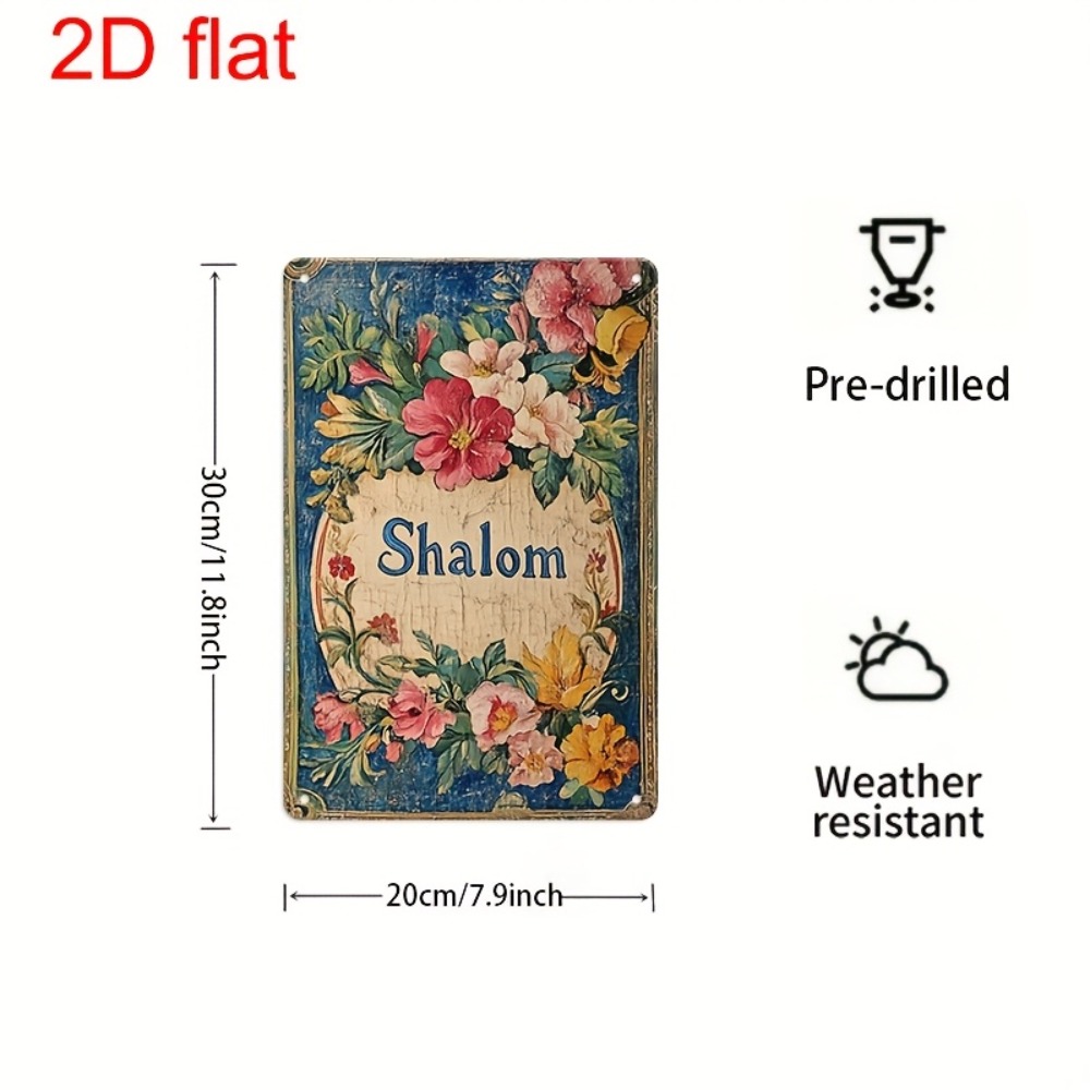 CIFBUY Vintage Floral Shalom A – Art & Craft Paper For Kids recenzja i cena