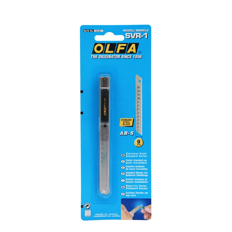 OLFA SVR-1 9mm standardowy nóż – Art Craft Cardboard recenzja i cena